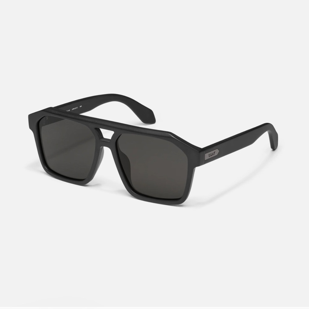 QUAY AUSTRALIA SOUNDCHECK Matte Black Frame / Black Polarized Lens